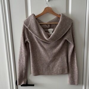 H&M Off Shoulder Sweater